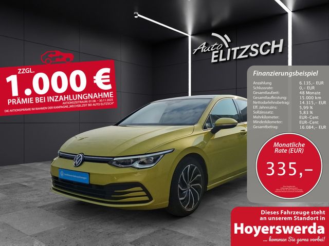Volkswagen Golf VIII TSI Life Matrix Navi Pano AID ACC PDC
