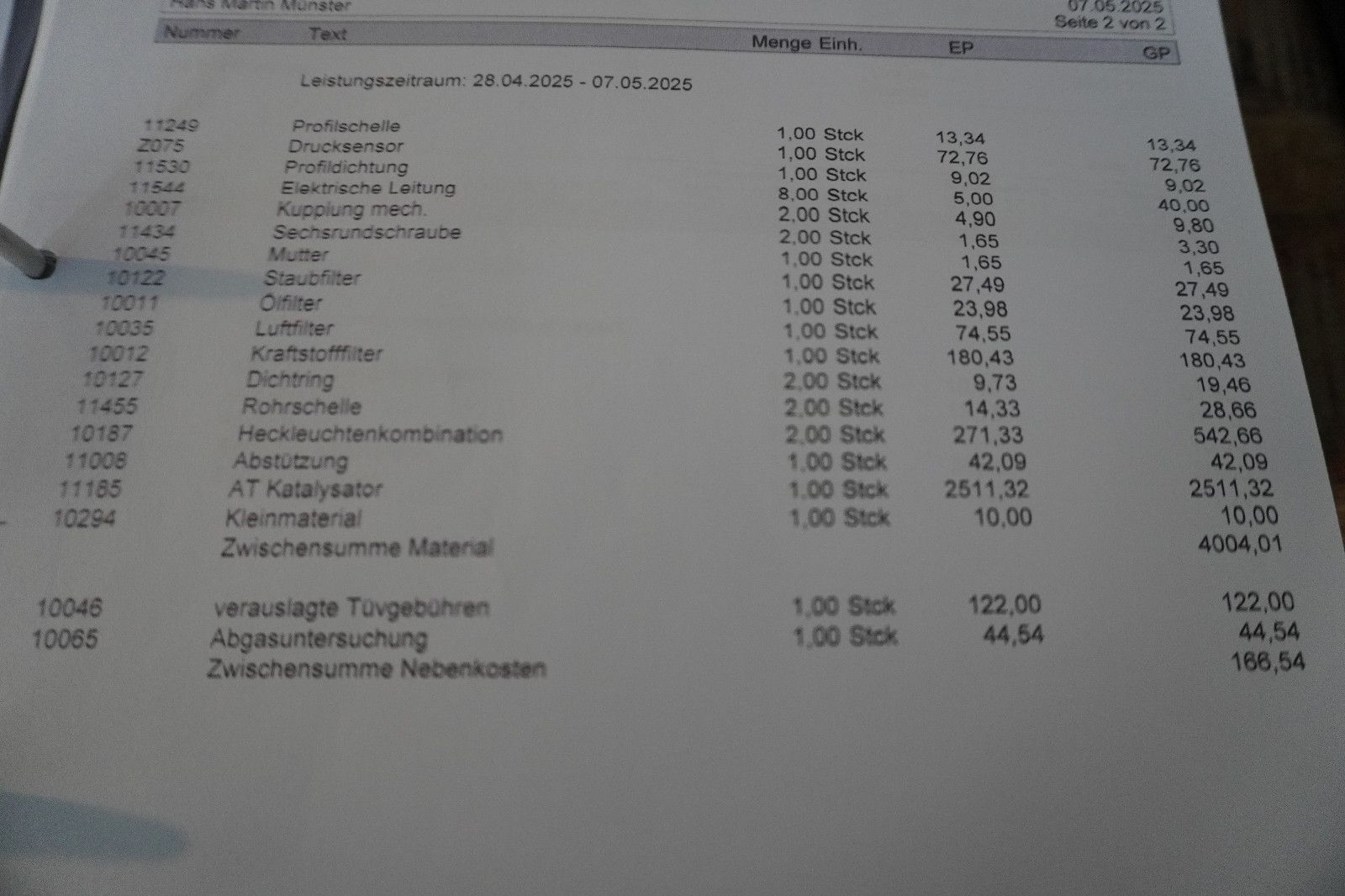 Fahrzeugabbildung Mercedes-Benz ML 250 CDI BlueTec