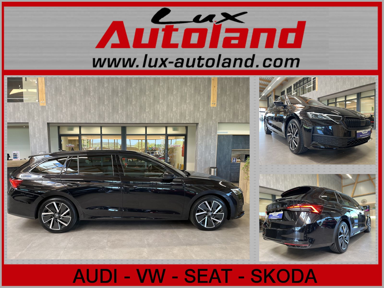 Skoda Octavia Combi 2.0 TDI Sportline AHK 5JG ACC Side