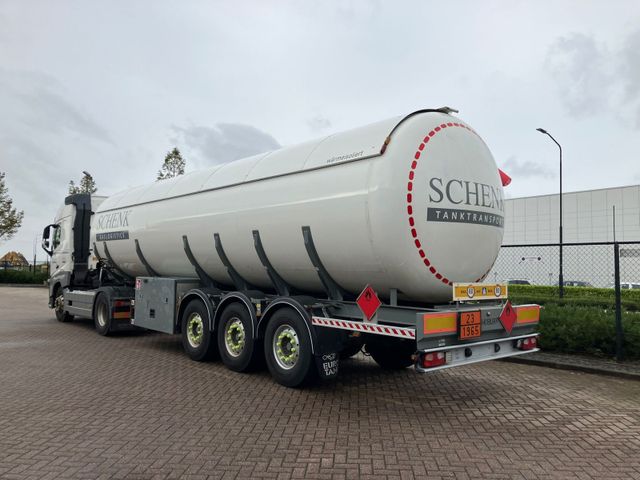 Autres Burg Tanktrailer Burg 50.000L Gas, Gaz, LPG, GPL