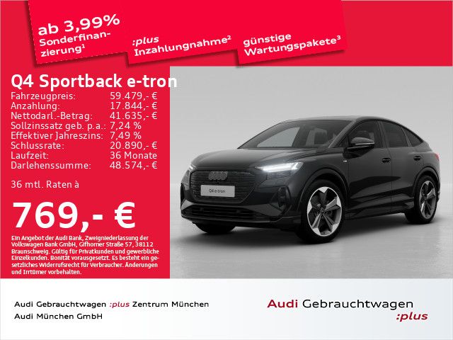 Audi Q4 Sportback 50 e-tron qu. S-line ACC/Pano/AHK