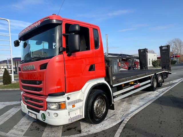 Scania G 320 6x2 Abschleppdienst 8.6m Austrian document