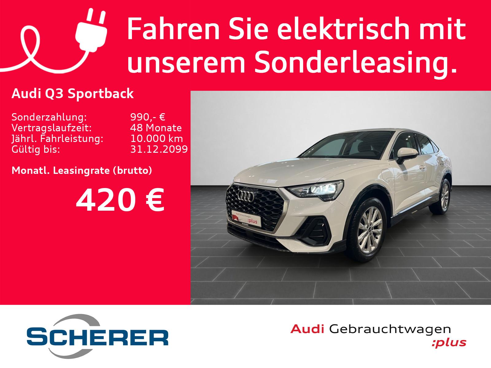 Audi Q3 Sportback 45 TFSI e KAM,Klima,LED,SHZ