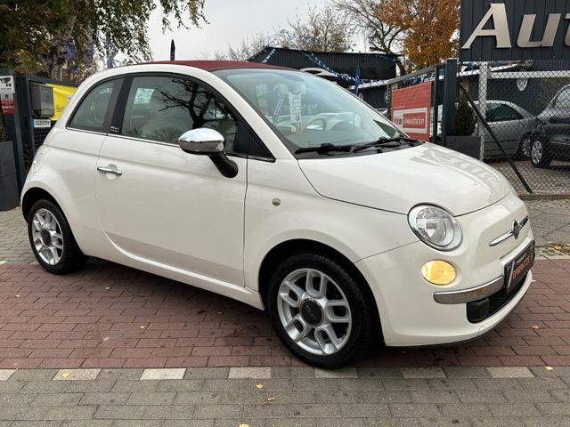 Fiat 500C 1.2 8V Sole C+Klima*Verdeck Rot*Alu*Euro6*