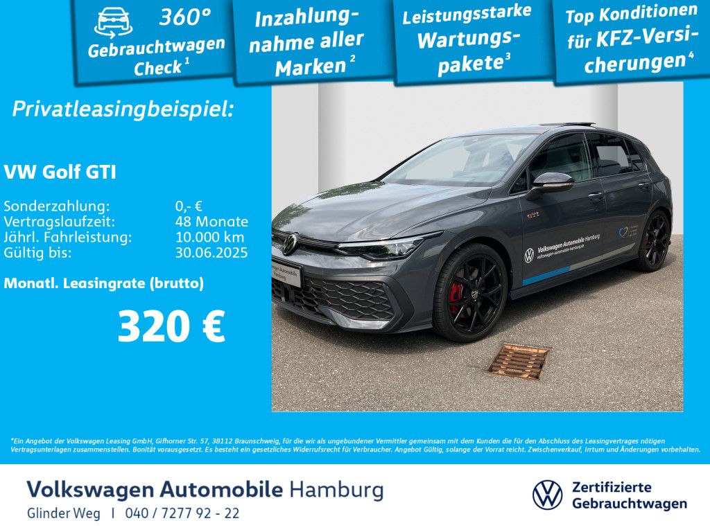 Volkswagen Golf GTI 2,0 l TSI DSG Panoramadach Leder Park