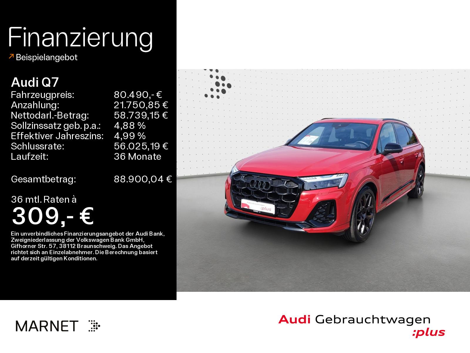Audi Q7 50 TDI quattro S line*Navi*Matrix*HUD*AHK*B&O