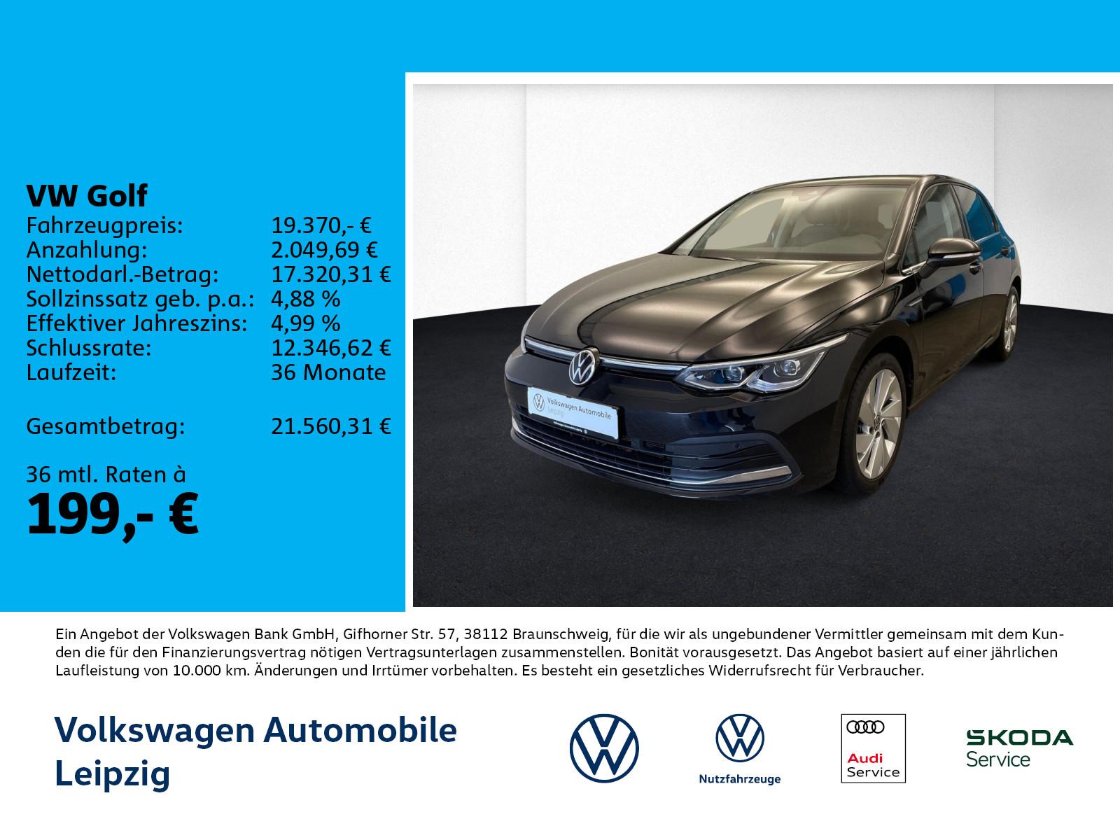 Volkswagen Golf VIII Style 1.5 TSI *IQ.LIGHT*Park Assist*