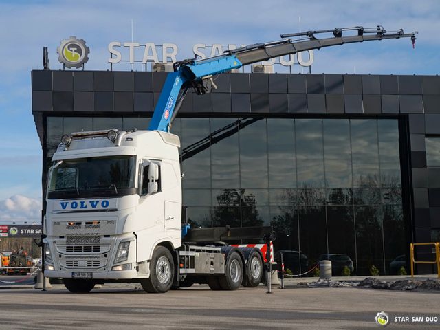 Volvo FH 550 6x2 HMF 3220 K-8 CRANE WINCH EURO 6 !