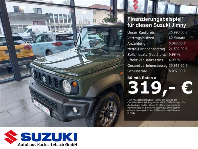 Suzuki Jimny Comfort+ Allgrip 1.5 PDC AHK AT reifen Sch