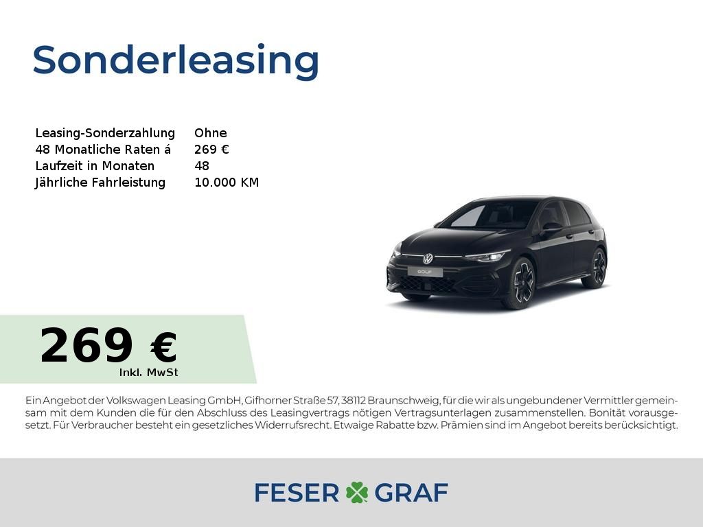 Golf 1.5 eTSI DSG R-Line NAV BLACK HUD ASSIST