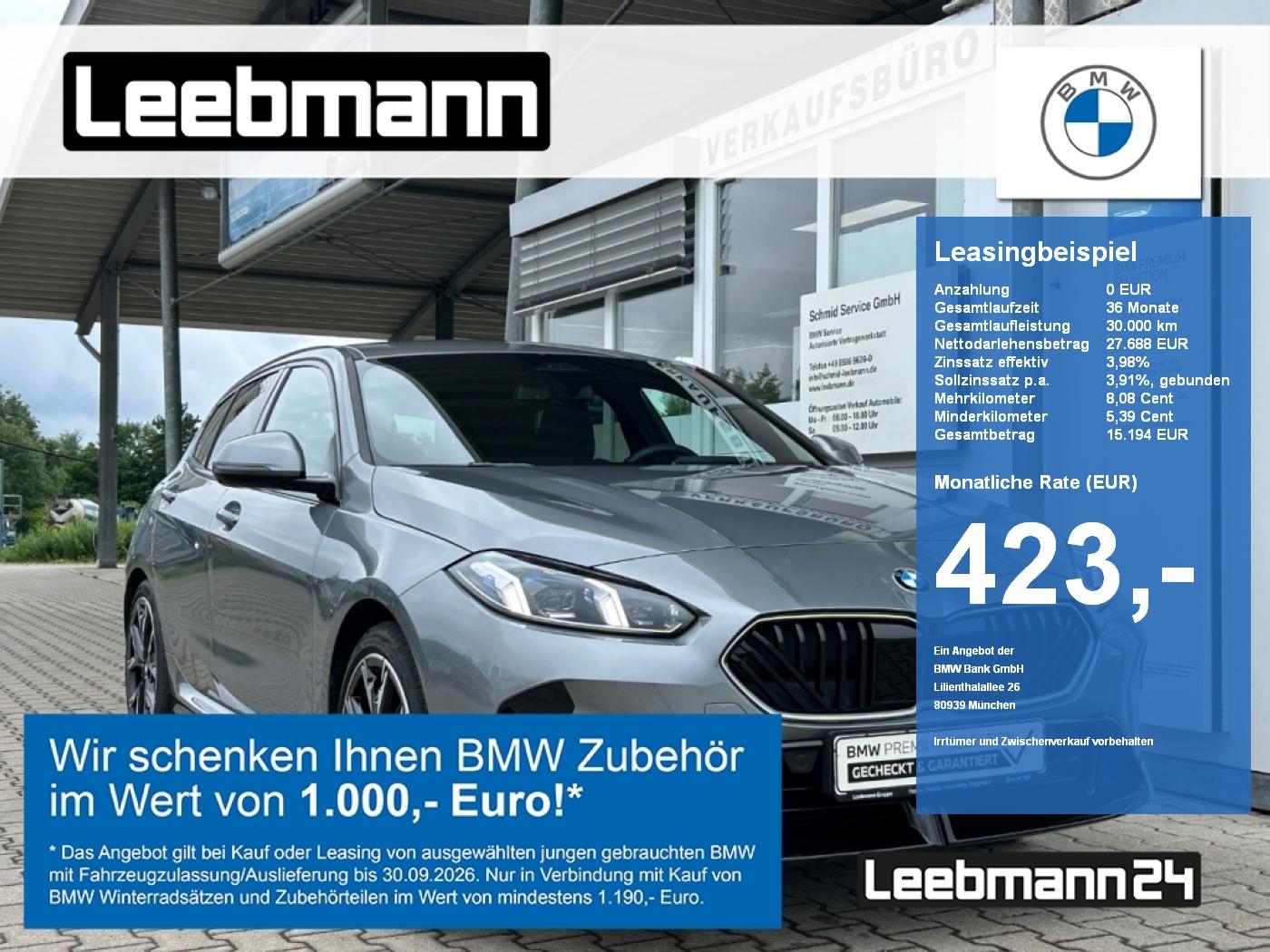 BMW 120d M-Sport IcoGlow/HUD Finanzierung ab 0,99%