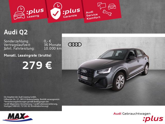 Audi Q2 35 TFSI S LINE +LED+AHK+KAMERA+LEDER+VC+NAVI+