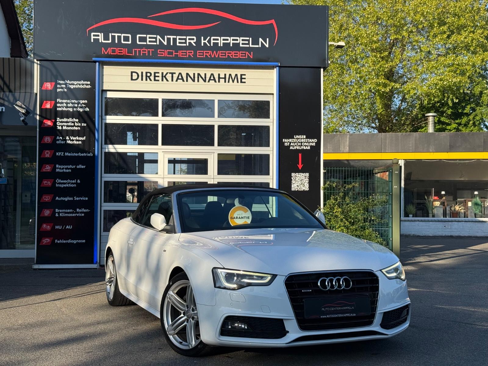 Audi A5 Cabriolet 2.0 TFSI S-Line quattro (AHK-NAVI)