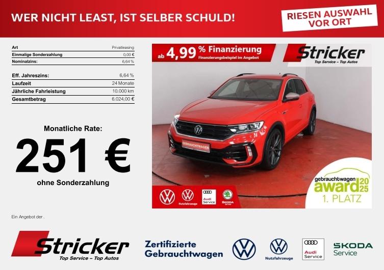 Volkswagen T-Roc R 2.0TSI DSG 4M 251,-ohne Anzahlung Akrapo