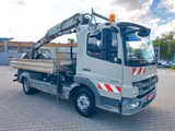 Mercedes-Benz ATEGO 918 MEILLER KRAN ATLAS 65.2 -7,2 GREIFER - Mercedes-Benz 65