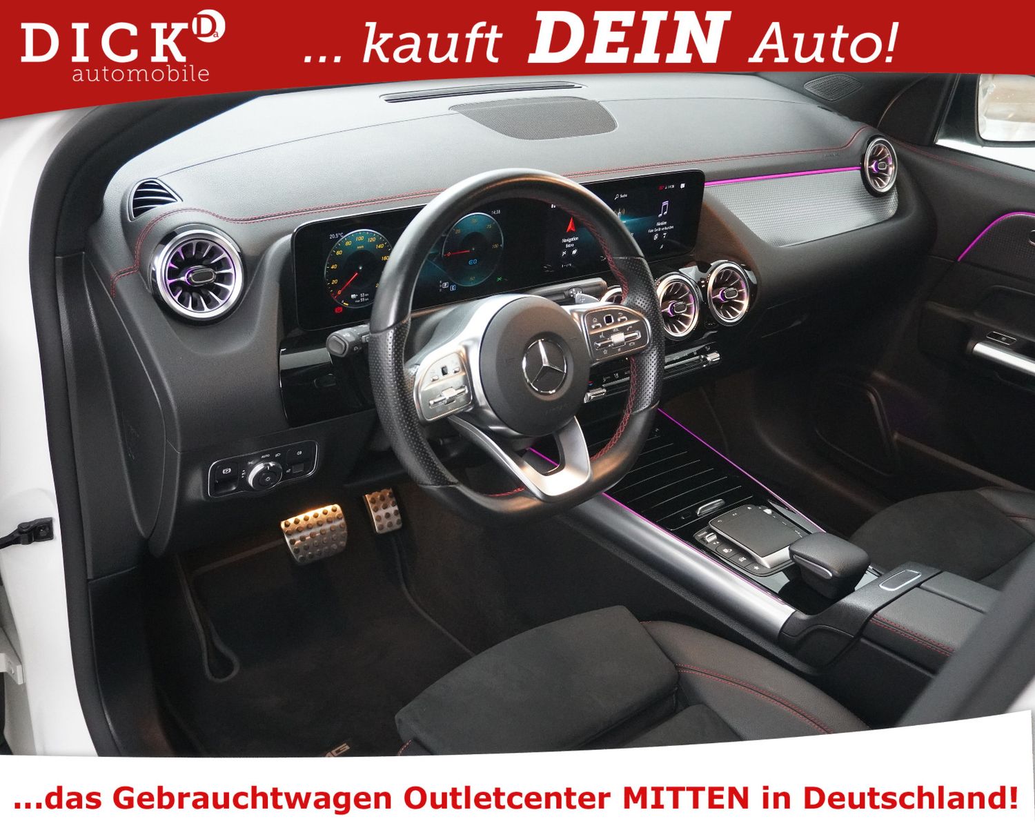 Fahrzeugabbildung Mercedes-Benz EQA 250 2X AMG Line NIGHT+PANOR+WIDES+KAMER+ACC+