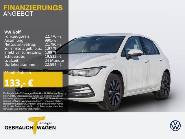 Volkswagen Golf 1.5 TSI 150PS MOVE NAVI LED SITZHZ AHK