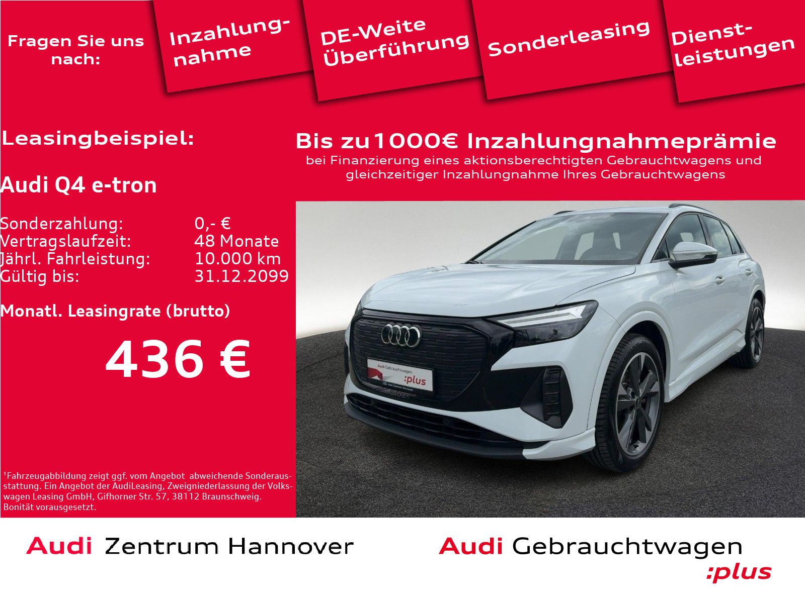 Audi Q4 e-tron Advanced 35 LED Assist.-Pak. Teilleder
