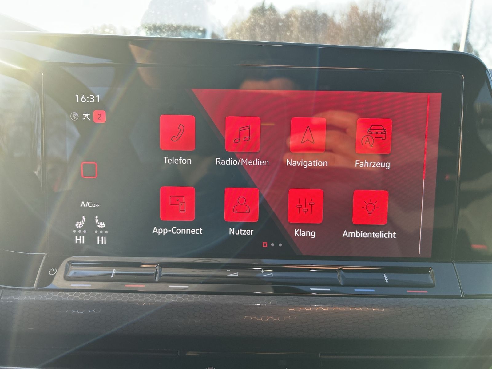 Golf VIII GTI Clubsport, ACC, RearView, Estoril