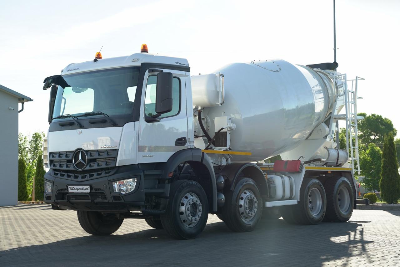 Mercedes-Benz AROCS 3240 / GRUSZKA 9M3 / 8x4 / BETONOMIESZARK