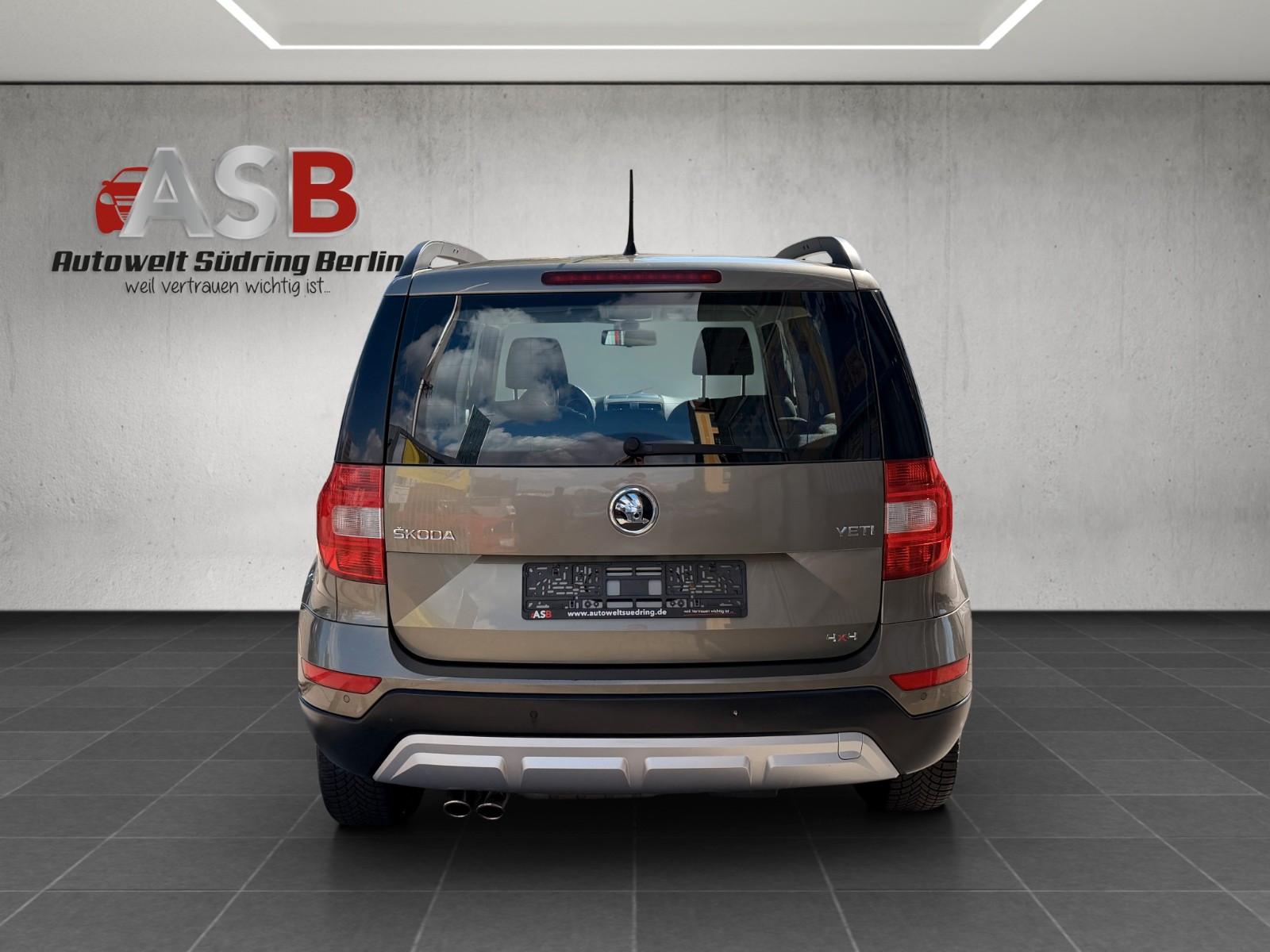 Skoda Yeti Outdoor 2.0 TDI 170 ch 4x4 • Régulateur • Radar de recul • Barres de toit