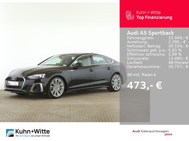 Audi A5 Sportback 40 TFSI S line *RFK*SHZ*MMI-Plus*