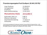 Ford EcoSport ST-Line 1.0 EcoBoost - RFK - SHZ - - gebrauchte Ford EcoSport aus dem Jahr 2022