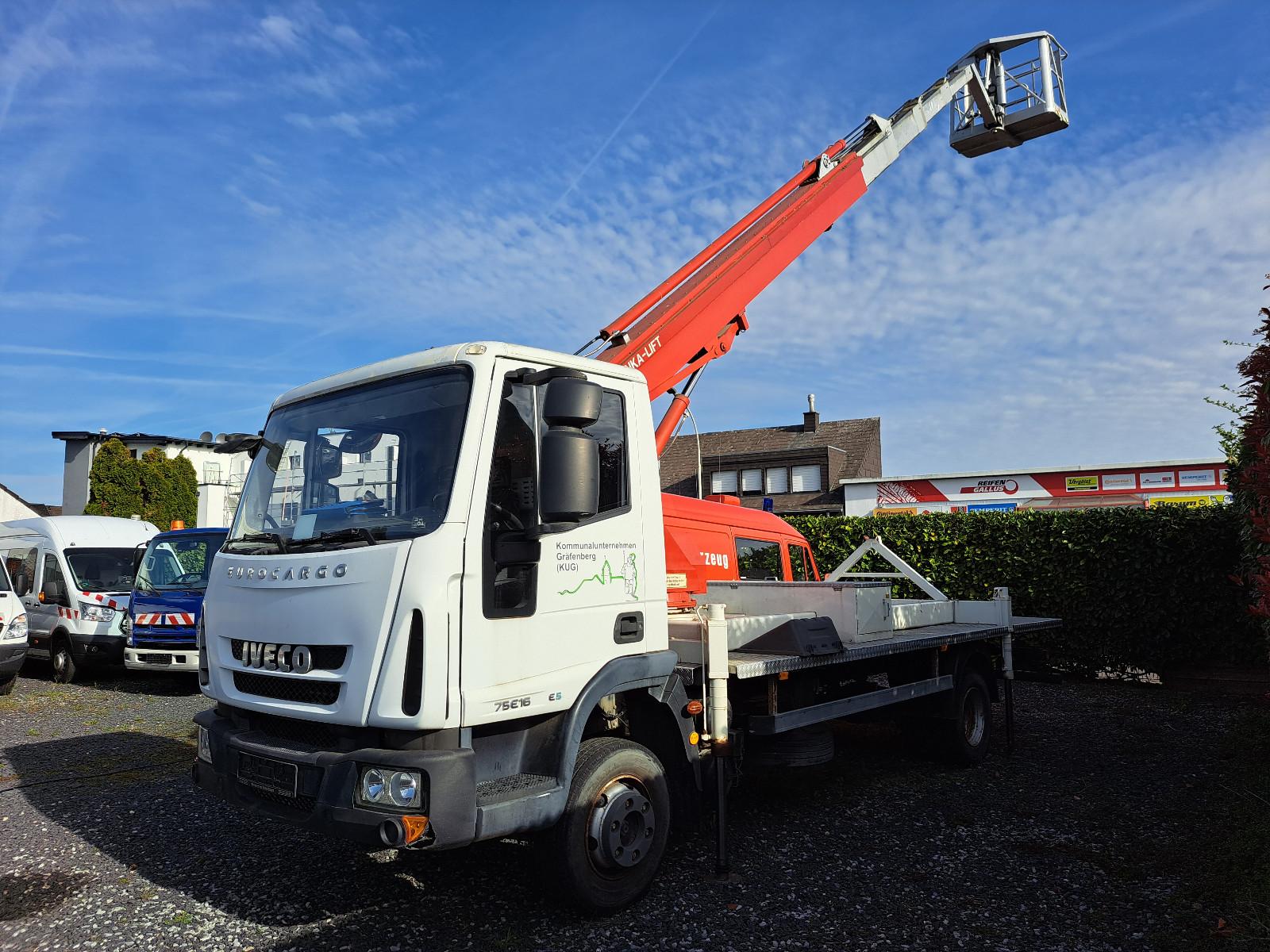Iveco EuroCargo ML 75E16 Ruthmann Denka-Lift 25m