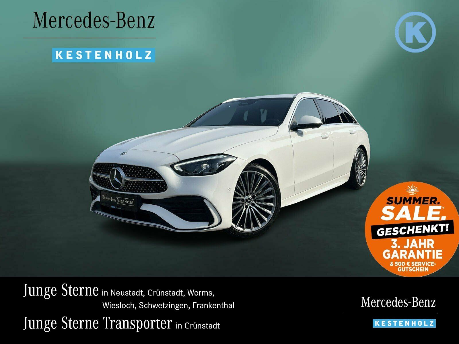 Mercedes-Benz C 220 d 4M T AMG+AHK+KAM+SOUND+EASYP+SPUR/BREMS