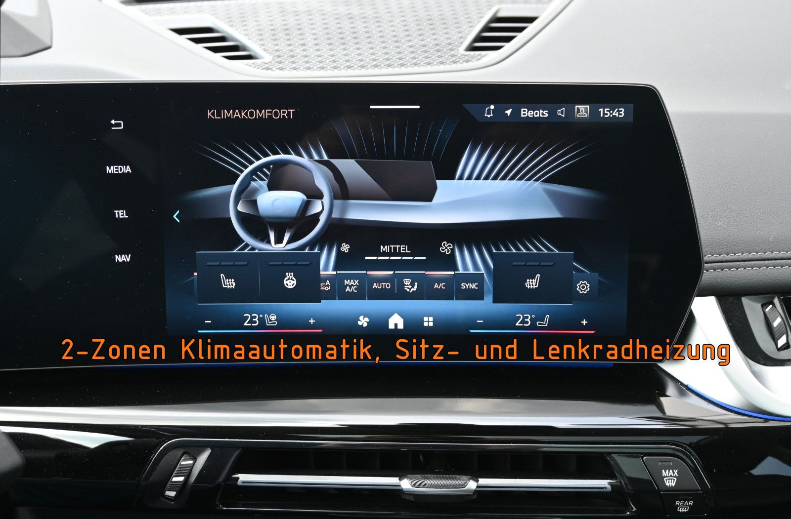 Fahrzeugabbildung BMW X1 xDr.23d xLine °ACC°AHK°HUD°H/K°MEMO°PANO°360°