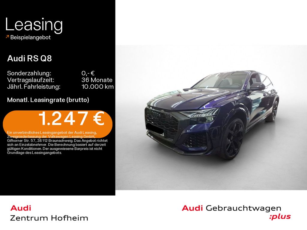 Audi RS Q8 *UPE191.117€*305km/h*Keramik*Pano*Carbon*H