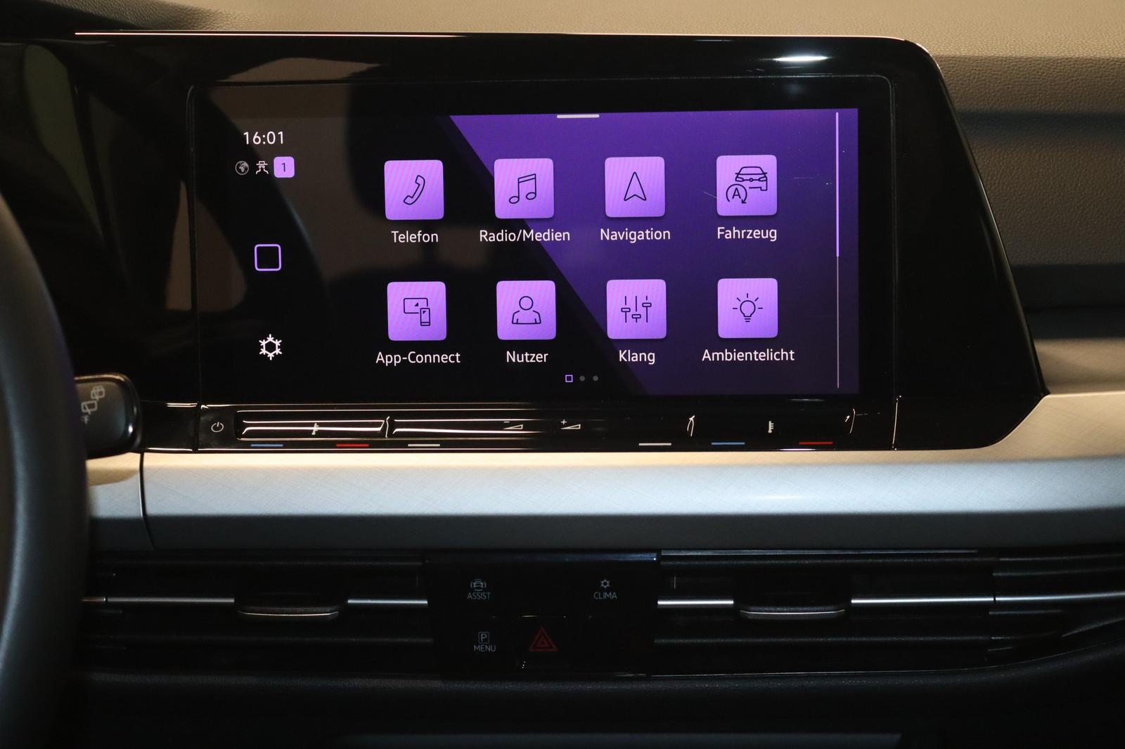 Volkswagen Golf VIII Life eTSI-Virtual-NAV-Apps-LED-ACC-AHK, миниатюра 17