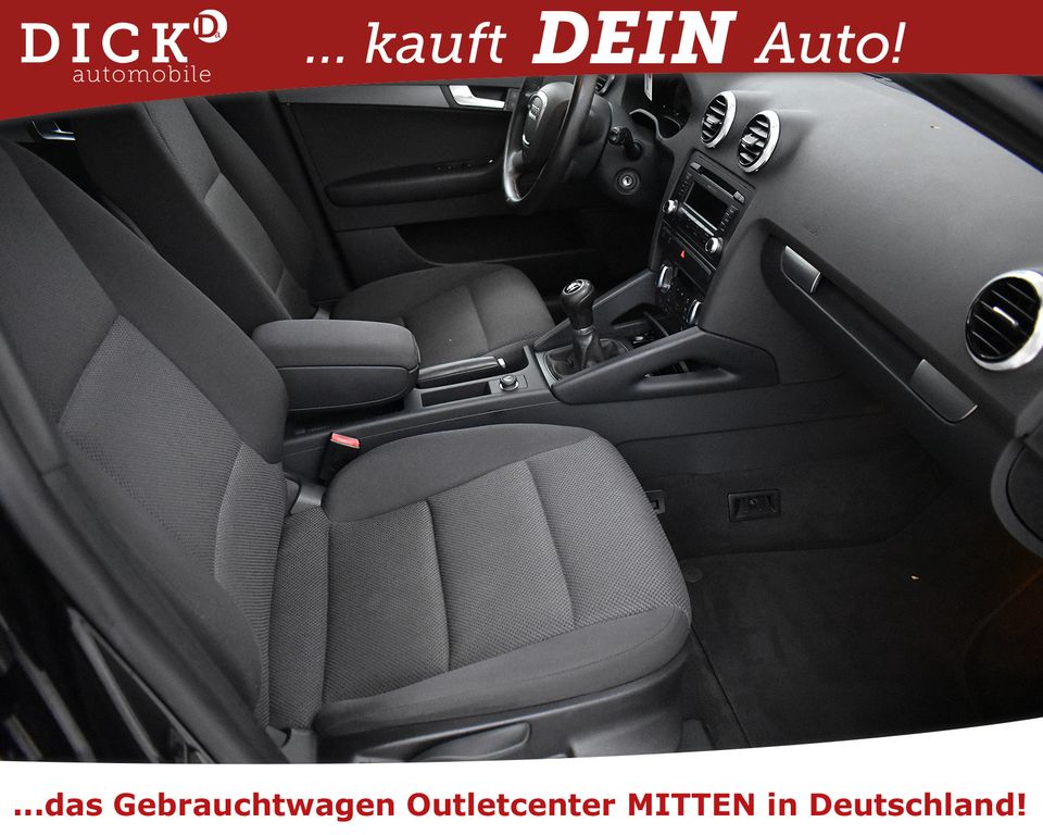 Audi A3 SB 1.4 TFSI Attract. XEN+SHZ+PDC+TEMP+MFL+17"