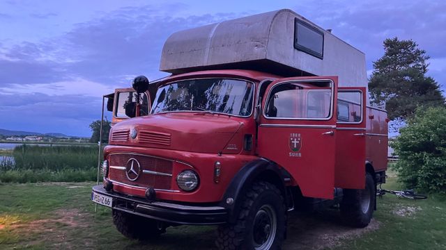 Mercedes-Benz 1113 4x4 Wohnmobil 7,49 t