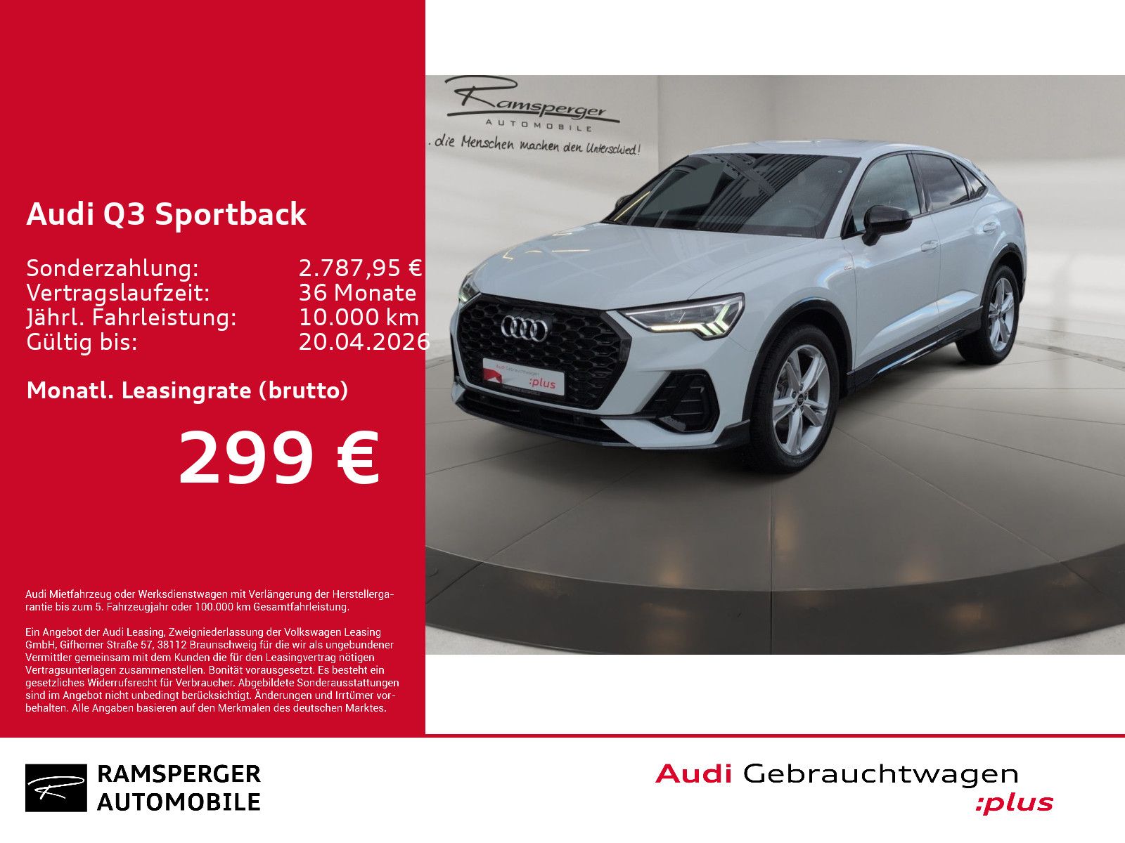 Audi Q3 Sportback S line 35 TFSI S line LED ACC AHK