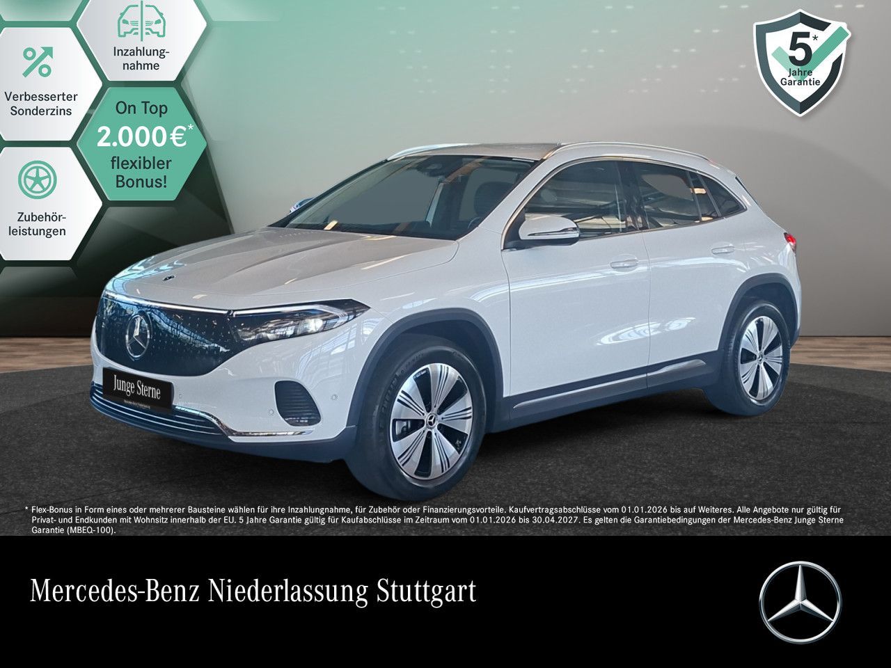 MERCEDES-BENZ EQA 300 4M Progressive/AHK/AdvPak/ParkPak/LED