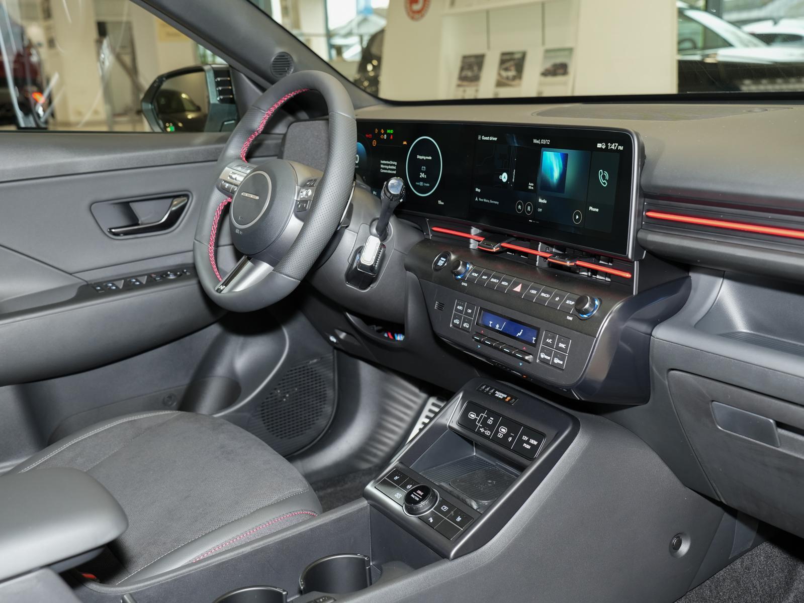 Hyundai Kona 1.6 TGDI DCT N Line X Alcantara BOSE 360°, миниатюра 4