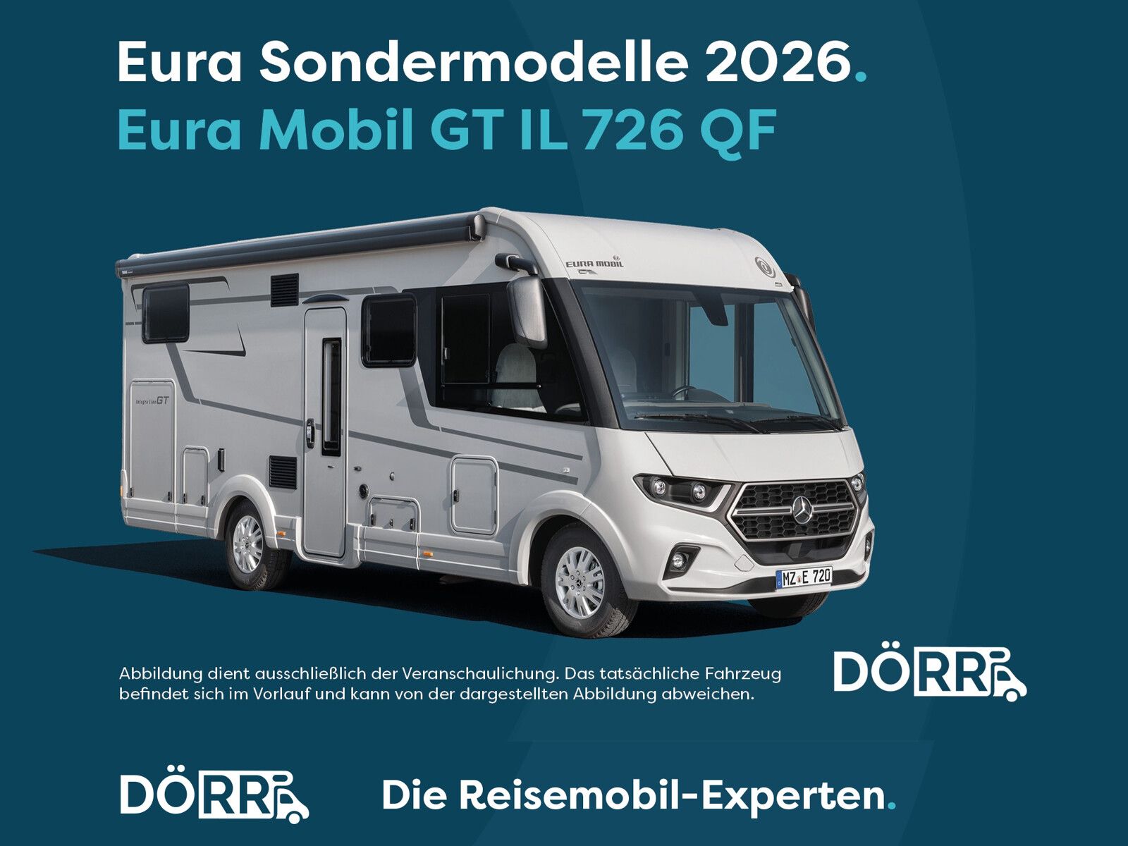 Fahrzeugabbildung Eura Mobil Integra Line GT IL 726 QF Mondial+, Mark.,170PS
