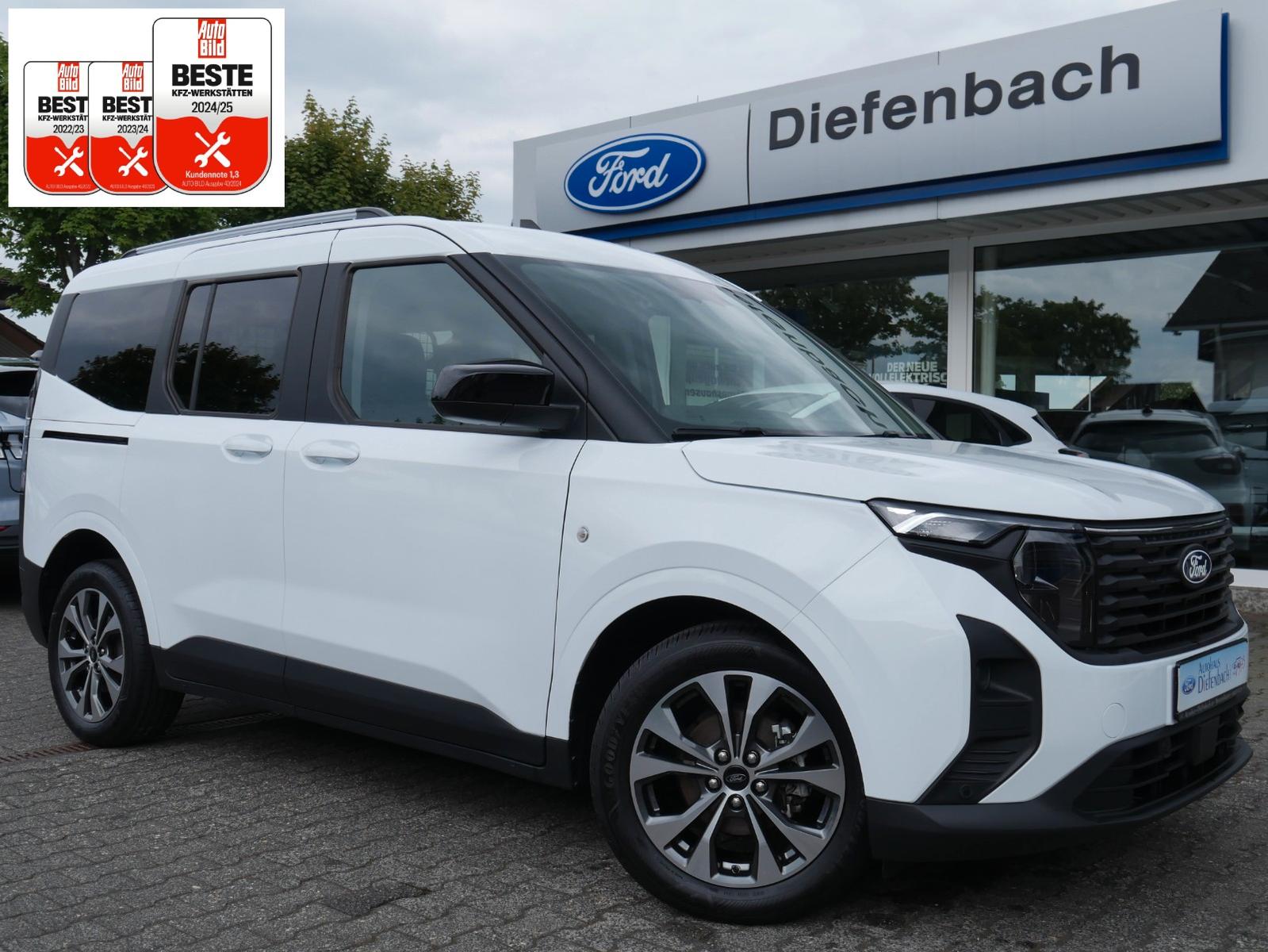 Ford Tourneo Courier Titanium 8-fach bereift + Winter