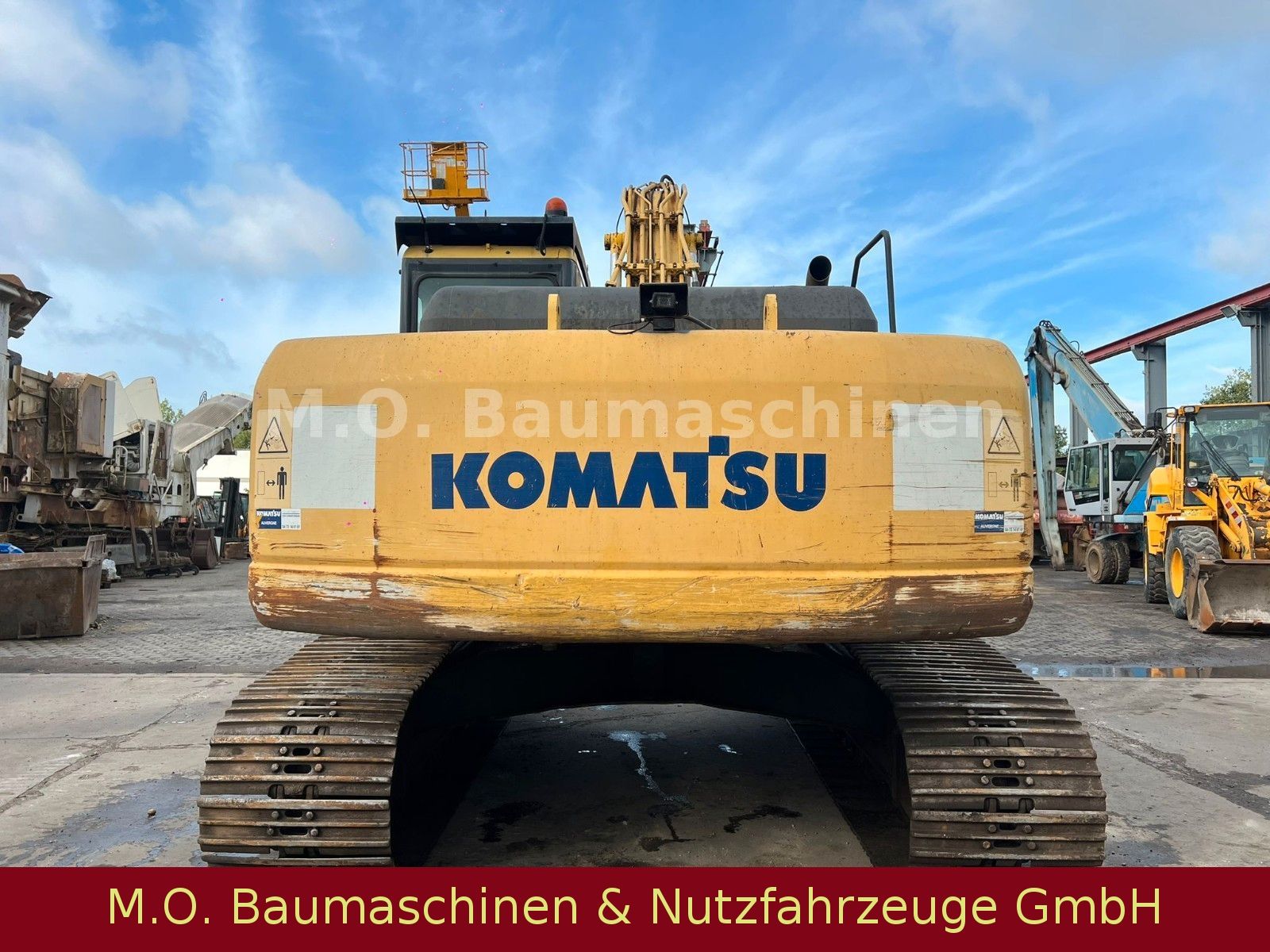 Fahrzeugabbildung Komatsu PC 240 LC-7K /Hammerleitung/ Neue Ketten