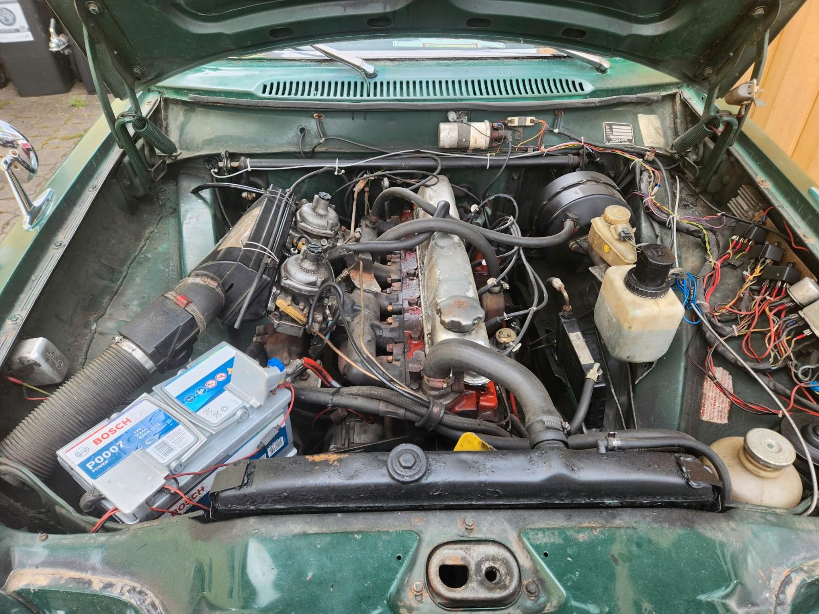 Volvo 164er Automatik mit vieln Teilen 