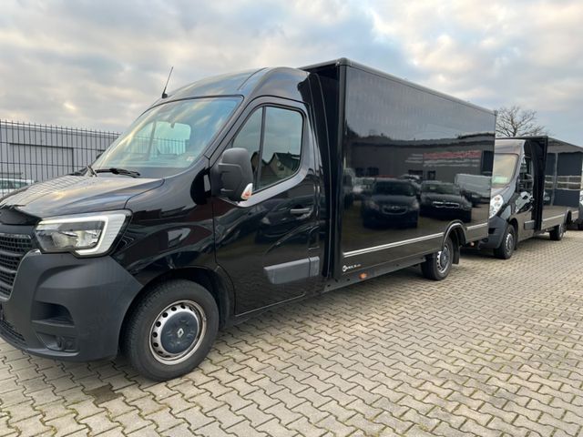 Renault Master III neues Modell Tiefrahmenkoffer + Rampe