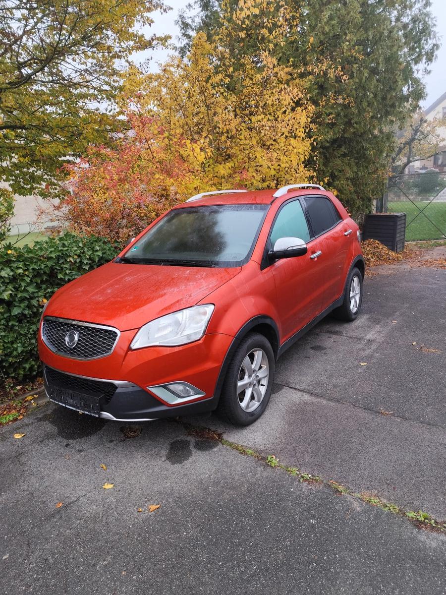SsangYong Korando 2012 — rear view