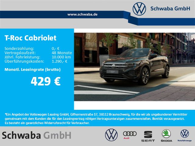 Volkswagen T-Roc Cabriolet R-Line TSI *DSG*MATRIX*LEDER*AHK