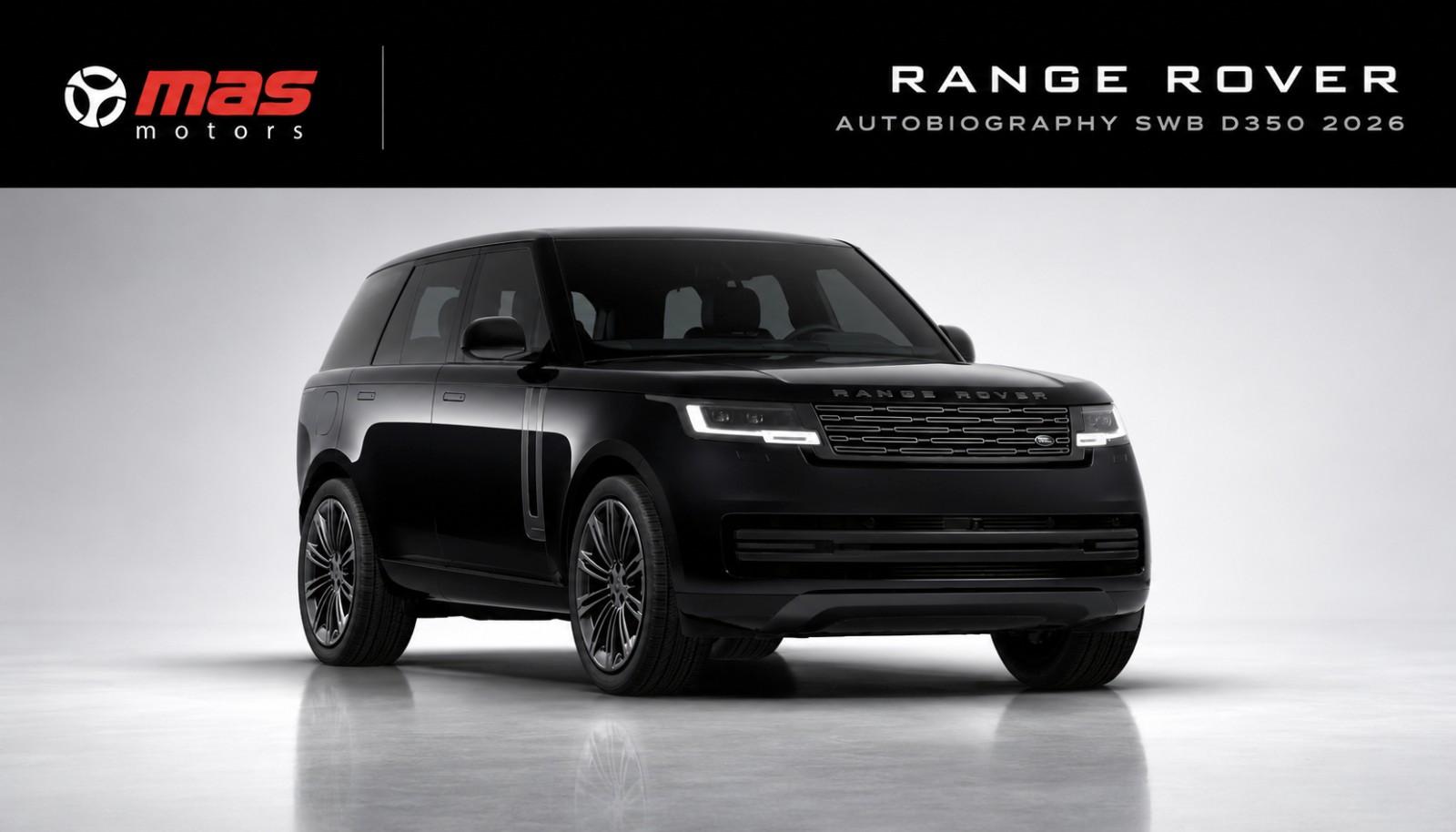 Land Rover Range Rover 3.0 D350 Autobiography SWB 2026