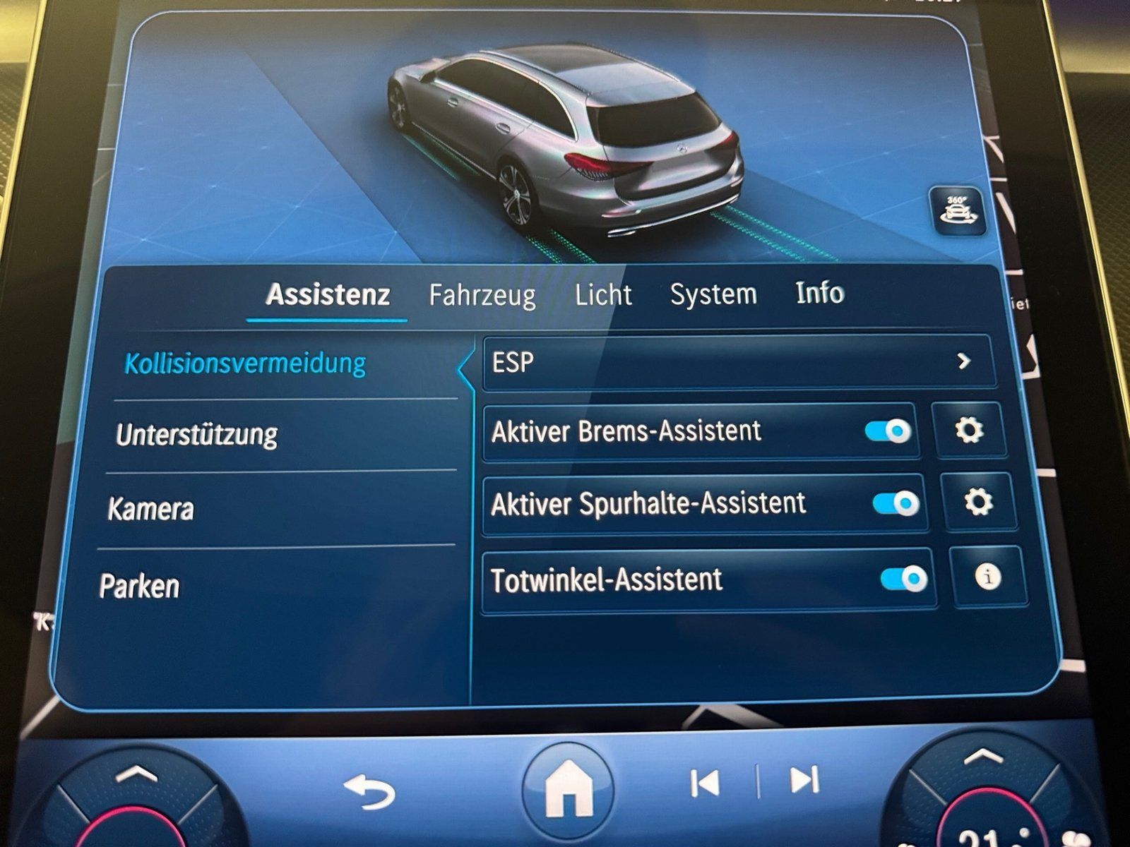 Fahrzeugabbildung Mercedes-Benz C 200 T Avantgarde*Distro*360°*Totwink*Night*LED
