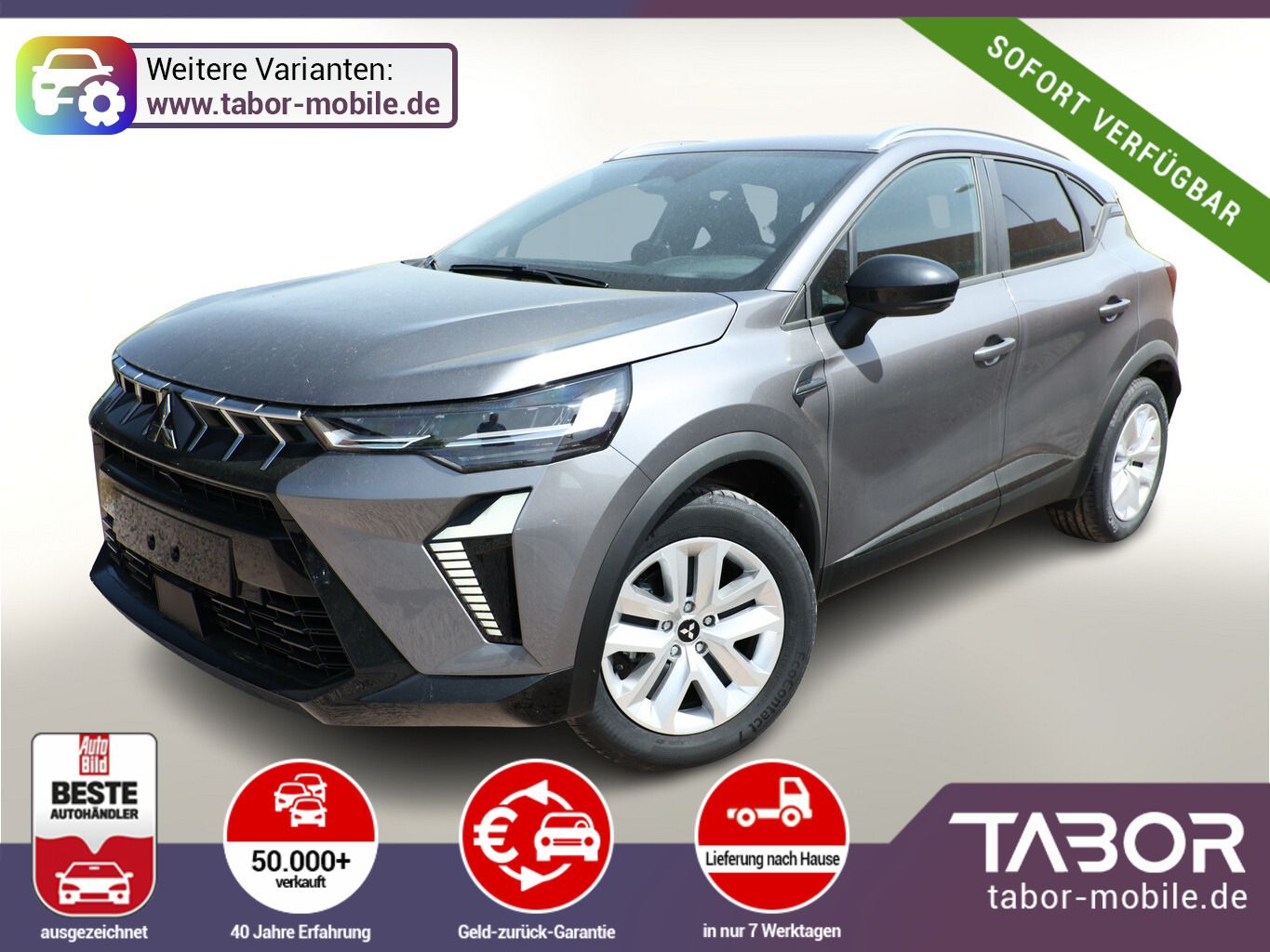 Mitsubishi ASX Plus MT SHZ LED+ Keyl LM17 CarPlay UVP-31%*