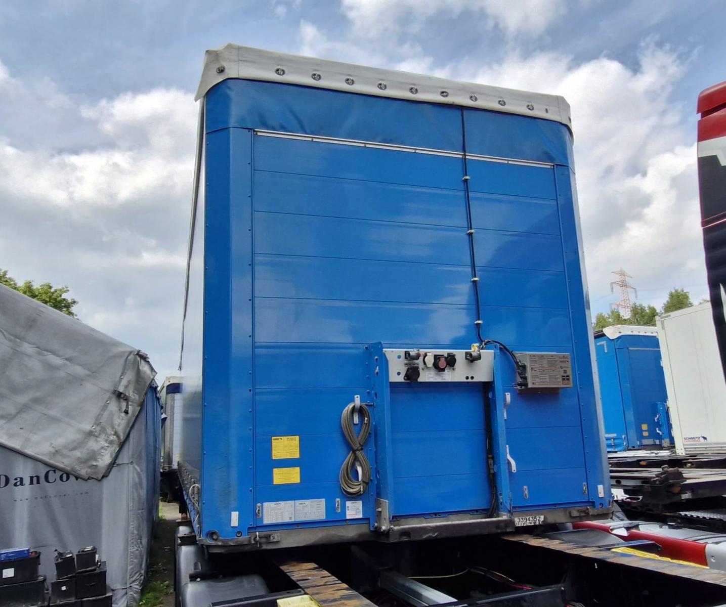 Schmitz Cargobull 3 Stück Code XL Lift Achse Stahlrungen TÜV 07/26