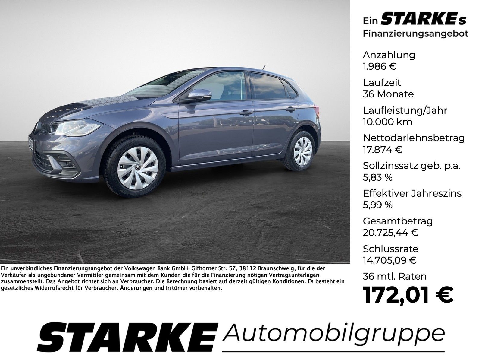 Volkswagen Polo 1.0 TSI Life  LED PDC Tempo Klima