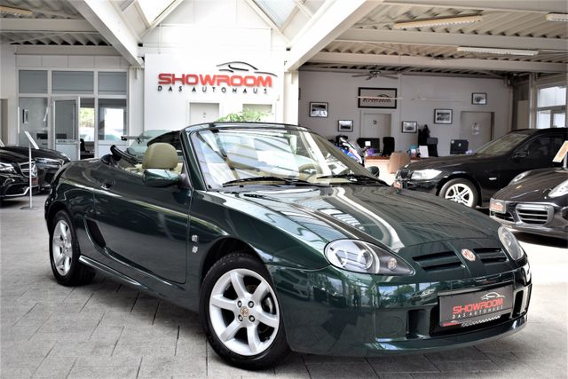 MG TF 135 Racing Green Anniversary Klima Leder